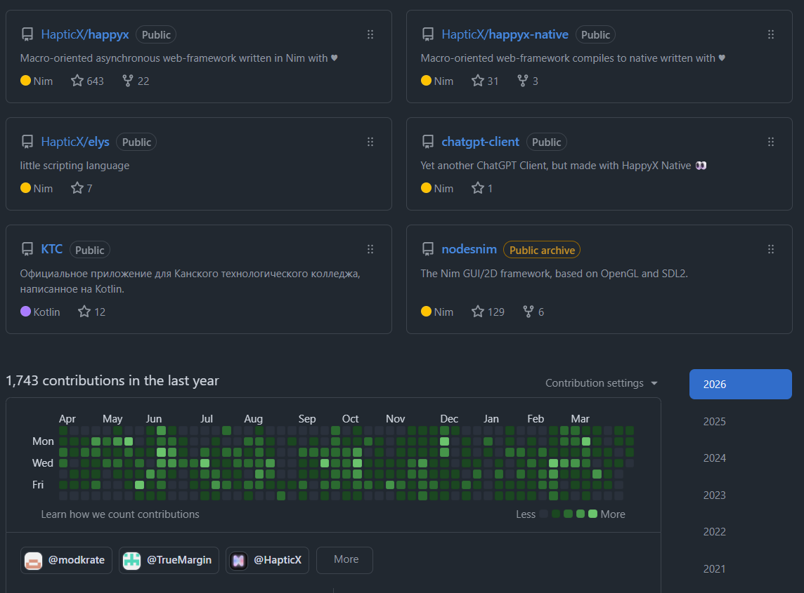 Open Source вклад